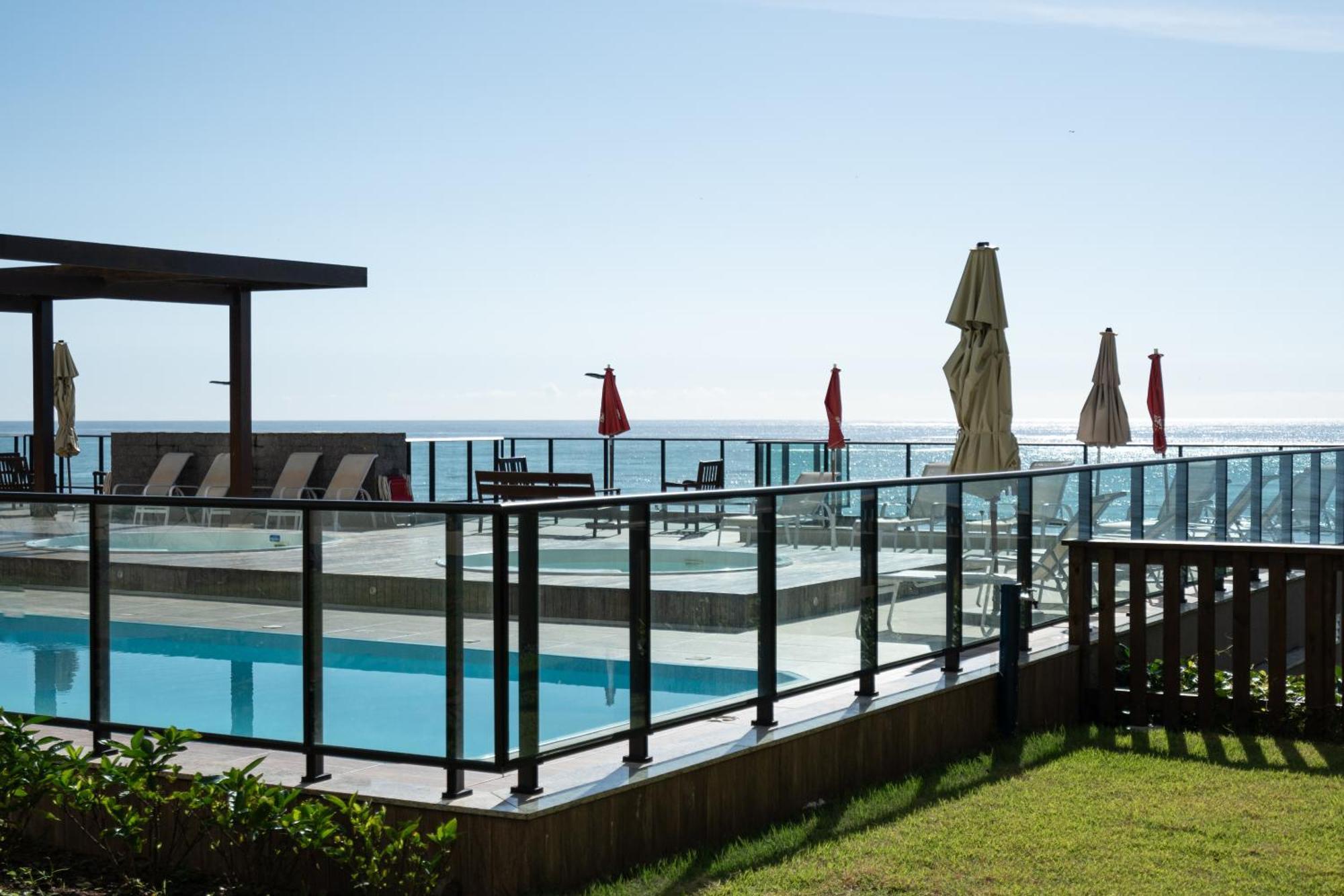 Aptos Completos Com Vista Mar Pe Na Areia Em Barra Velha Em Condominio Resort Com Spa, Piscina, Quadra De Futebol, Sala De Jogos, Brinquedoteca, Complexo Com Diversos Comercios Barra Velha (Santa Catarina) Exterior foto