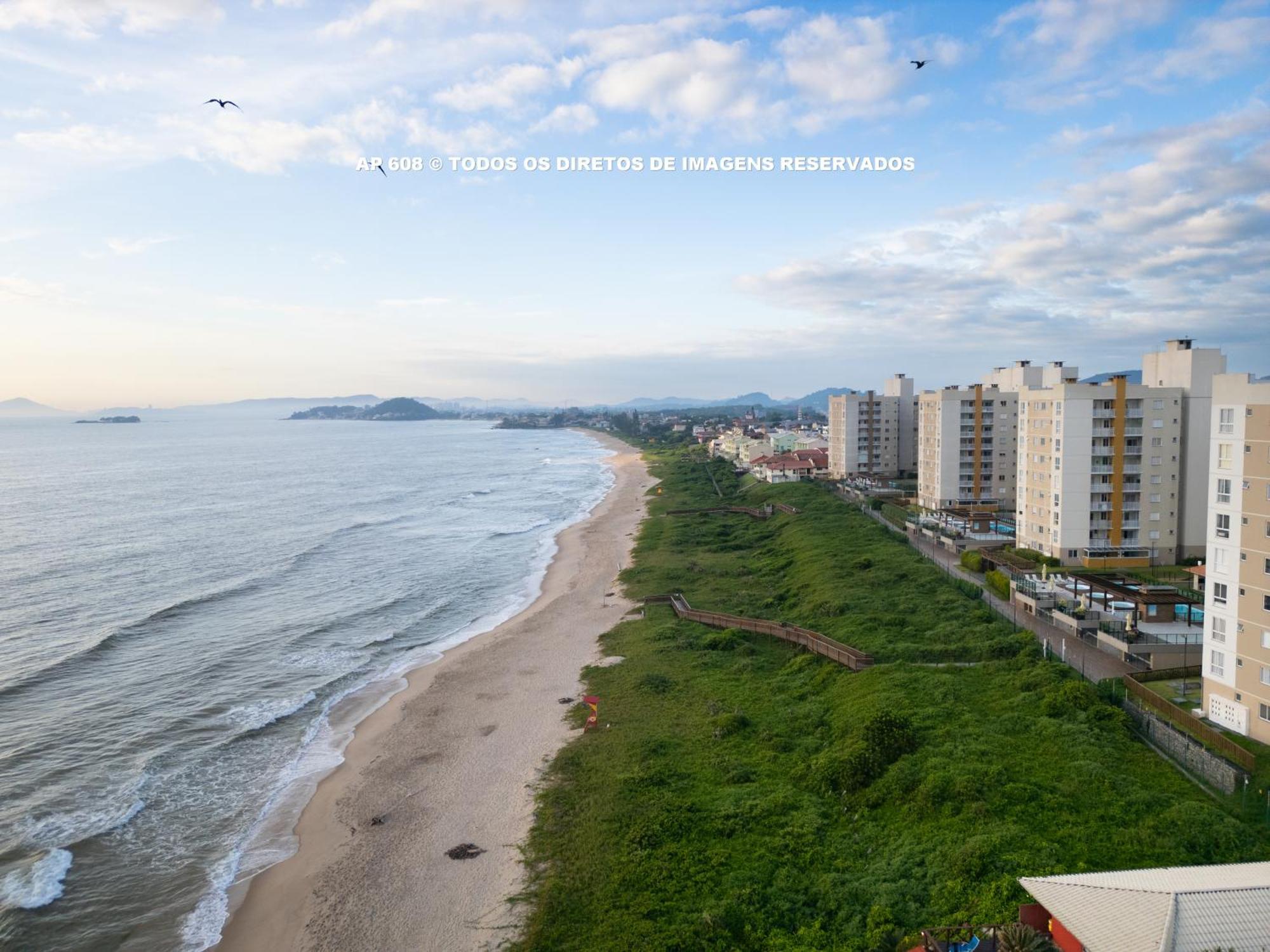 Aptos Completos Com Vista Mar Pe Na Areia Em Barra Velha Em Condominio Resort Com Spa, Piscina, Quadra De Futebol, Sala De Jogos, Brinquedoteca, Complexo Com Diversos Comercios Barra Velha (Santa Catarina) Exterior foto