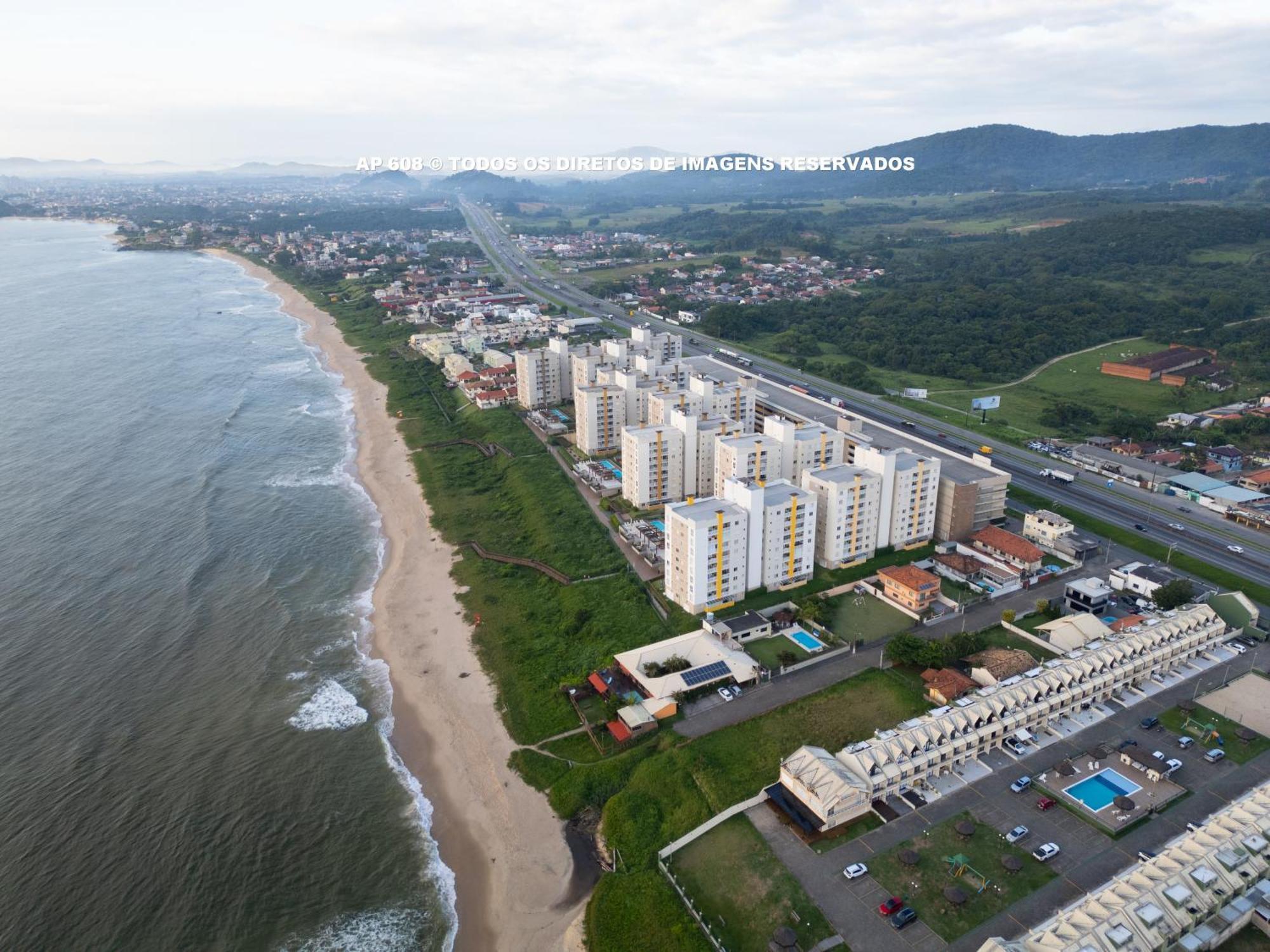 Aptos Completos Com Vista Mar Pe Na Areia Em Barra Velha Em Condominio Resort Com Spa, Piscina, Quadra De Futebol, Sala De Jogos, Brinquedoteca, Complexo Com Diversos Comercios Barra Velha (Santa Catarina) Exterior foto