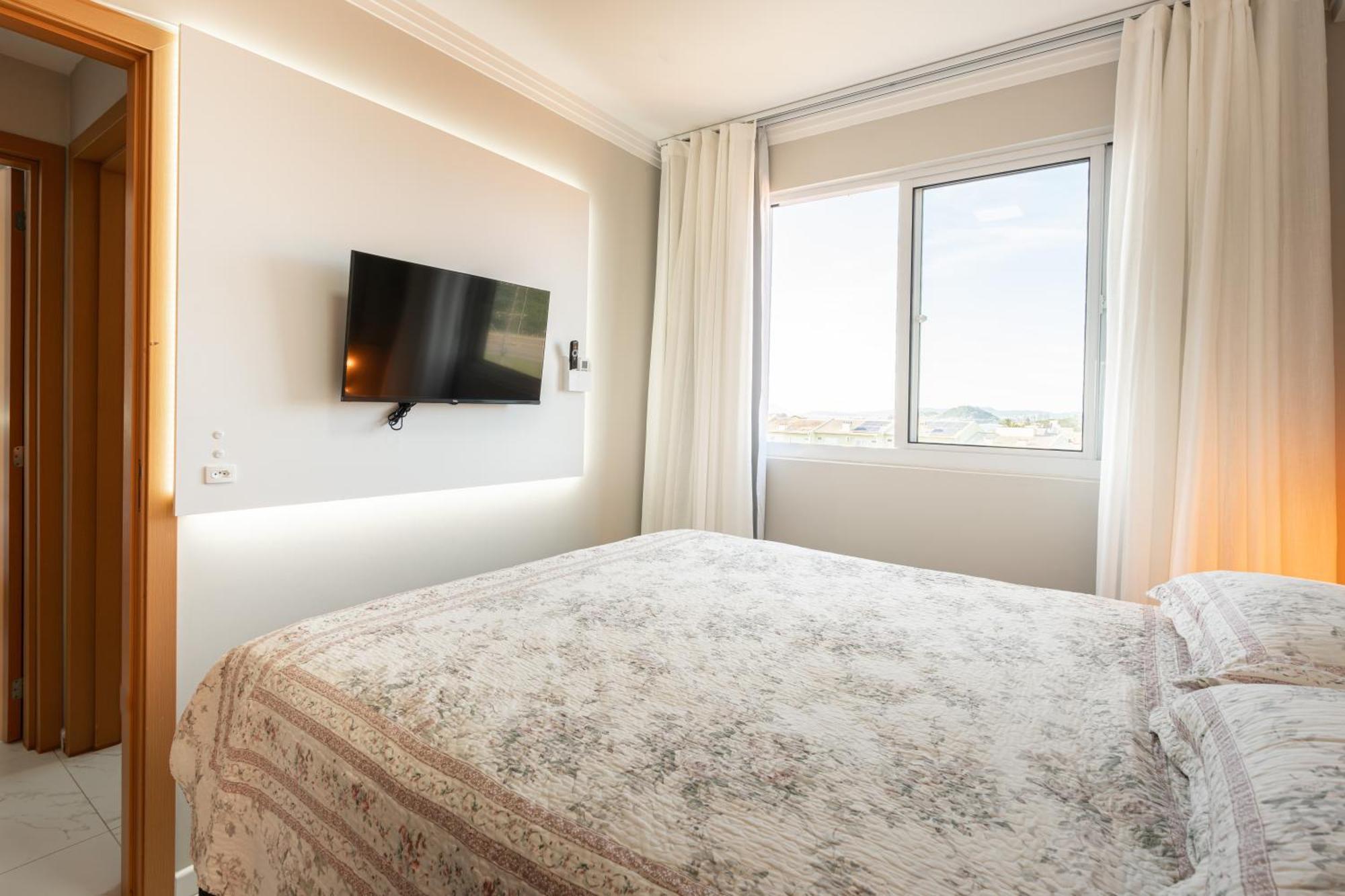 Aptos Completos Com Vista Mar Pe Na Areia Em Barra Velha Em Condominio Resort Com Spa, Piscina, Quadra De Futebol, Sala De Jogos, Brinquedoteca, Complexo Com Diversos Comercios Barra Velha (Santa Catarina) Quarto foto