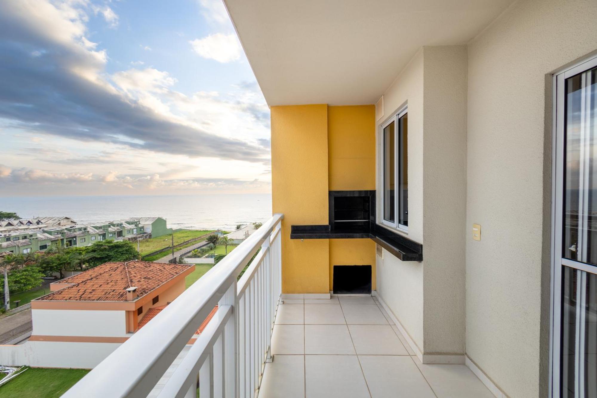 Aptos Completos Com Vista Mar Pe Na Areia Em Barra Velha Em Condominio Resort Com Spa, Piscina, Quadra De Futebol, Sala De Jogos, Brinquedoteca, Complexo Com Diversos Comercios Barra Velha (Santa Catarina) Exterior foto